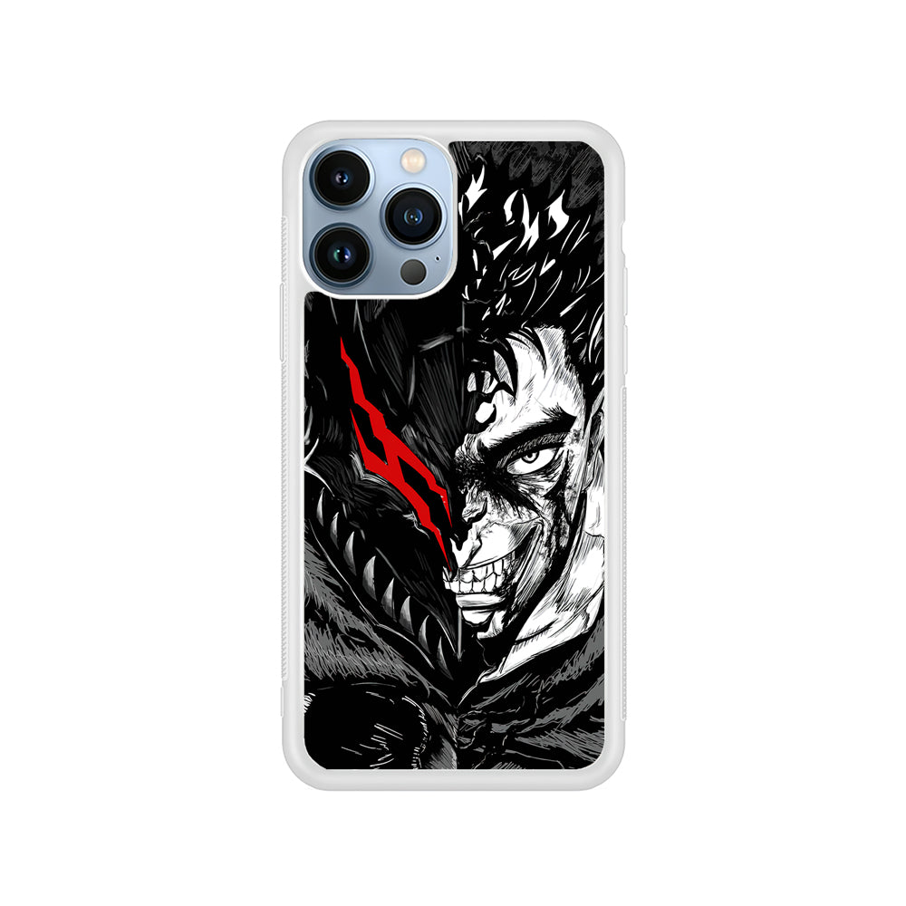 Guts Berserk Face iPhone 15 Pro Case