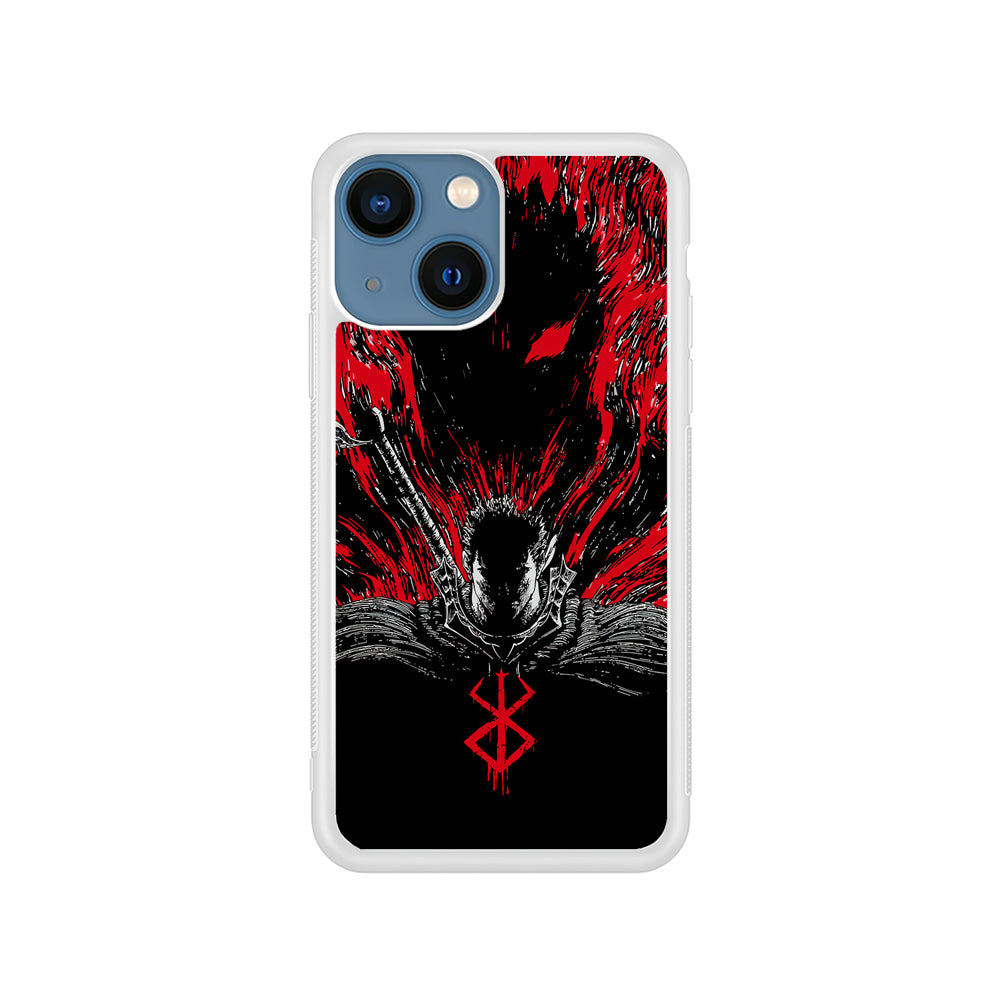 Guts Berserk The Black Swordsman iPhone 15 Plus Case