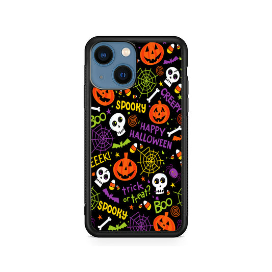 Happy Halloween Spooky iPhone 15 Plus Case