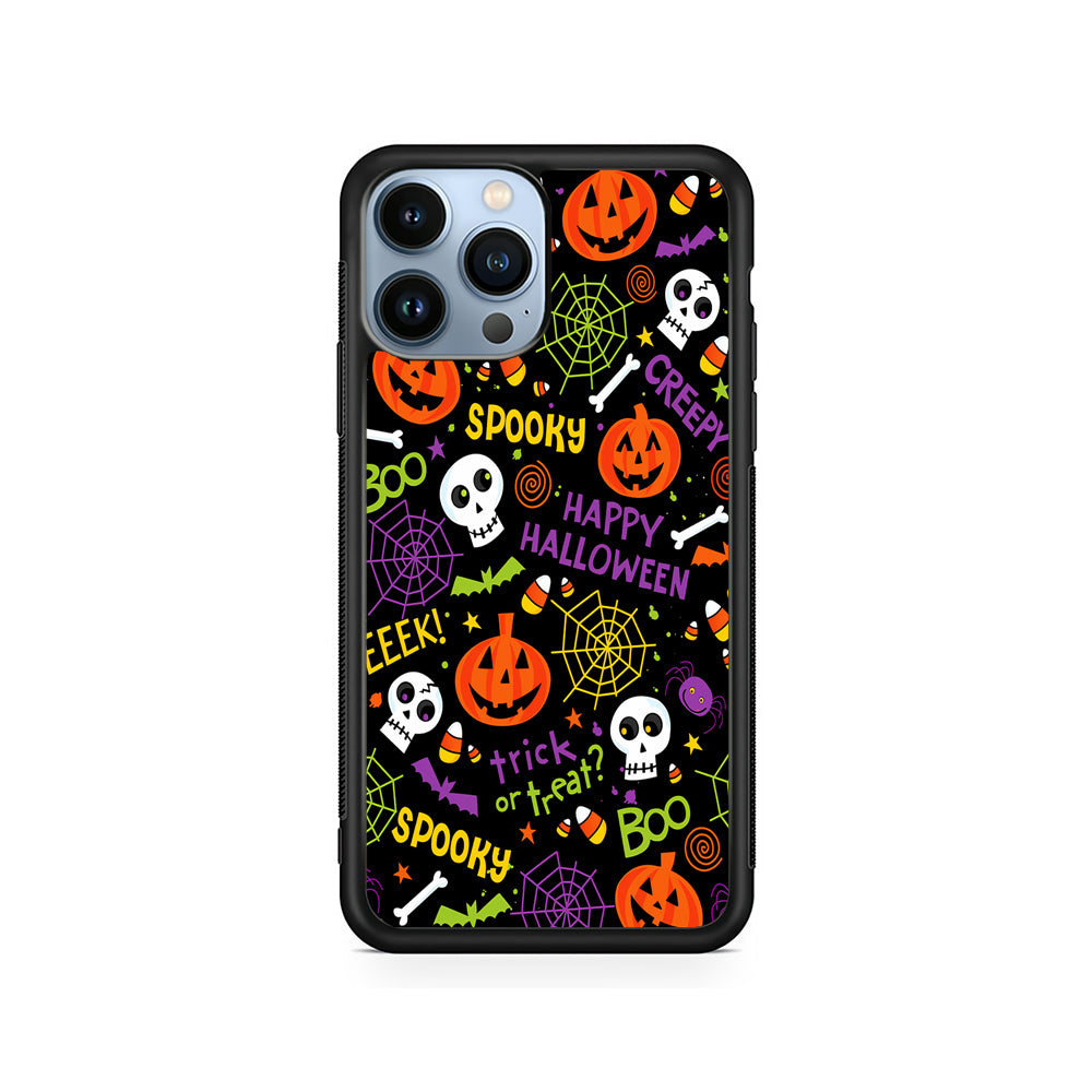 Happy Halloween Spooky iPhone 14 Pro Case