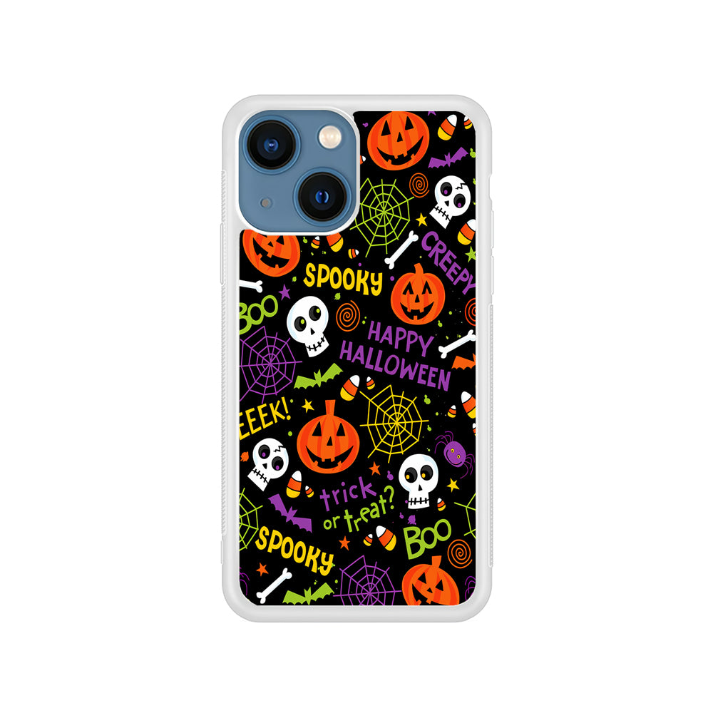 Happy Halloween Spooky iPhone 15 Plus Case