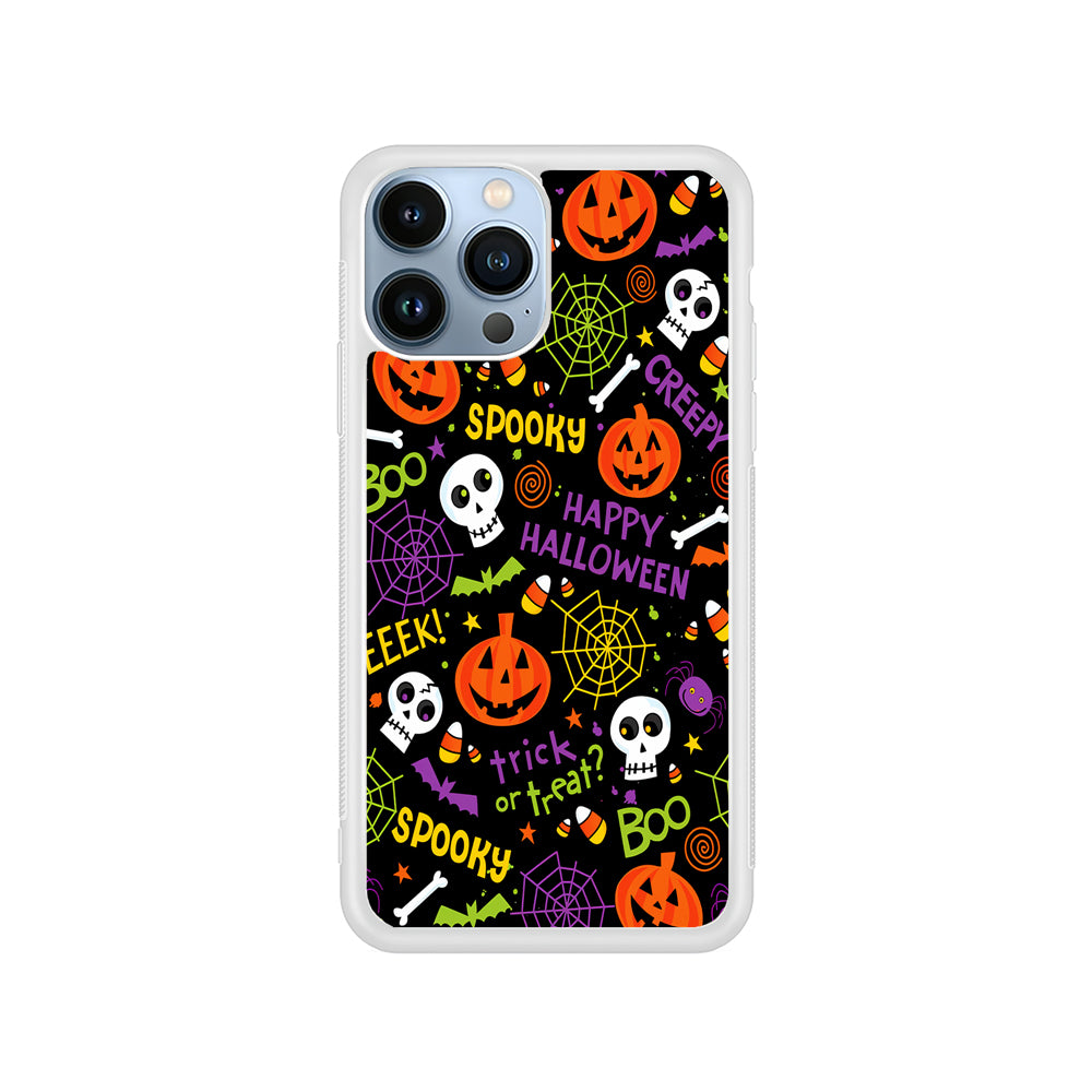 Happy Halloween Spooky iPhone 14 Pro Case