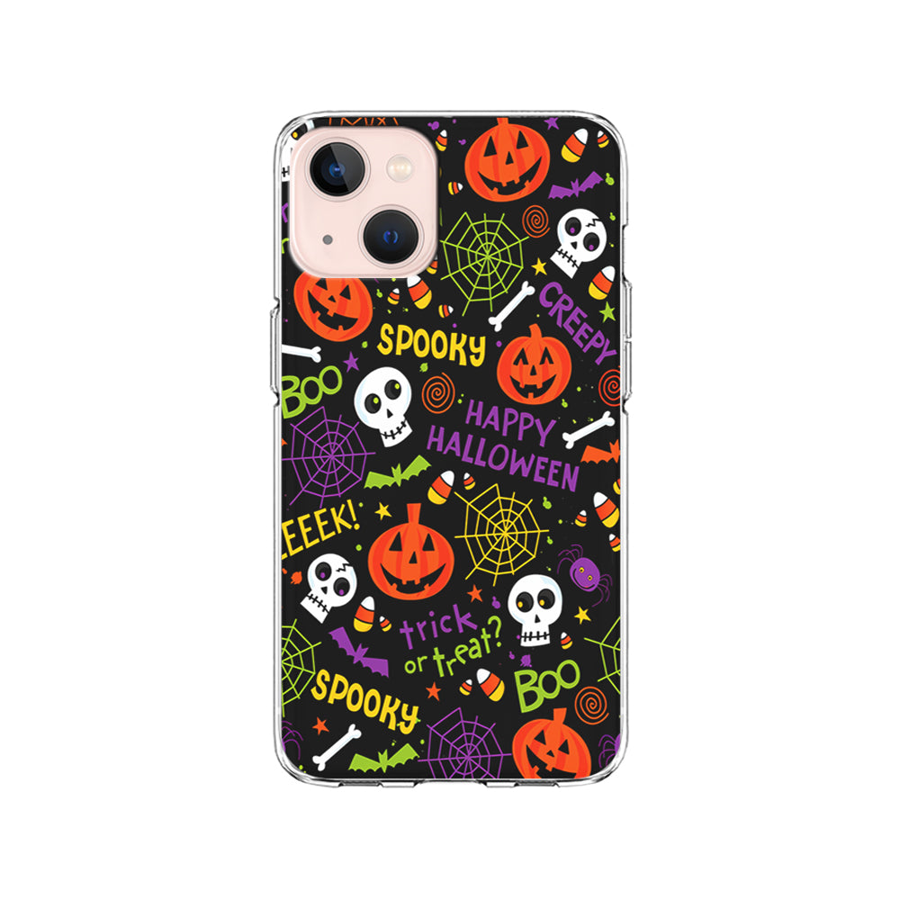 Happy Halloween Spooky iPhone 15 Plus Case