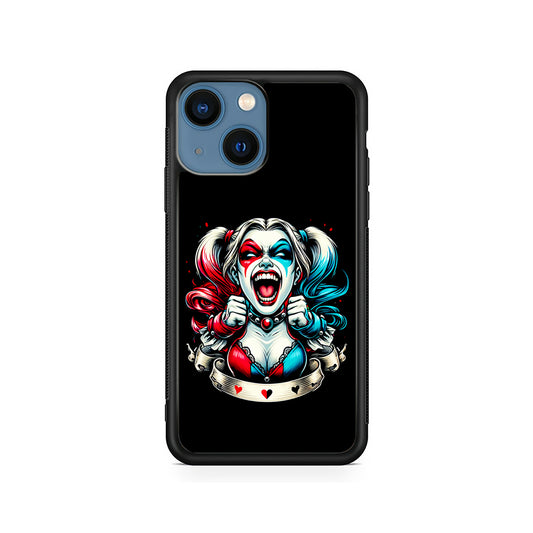 Harley Quinn Scream iPhone 15 Plus Case