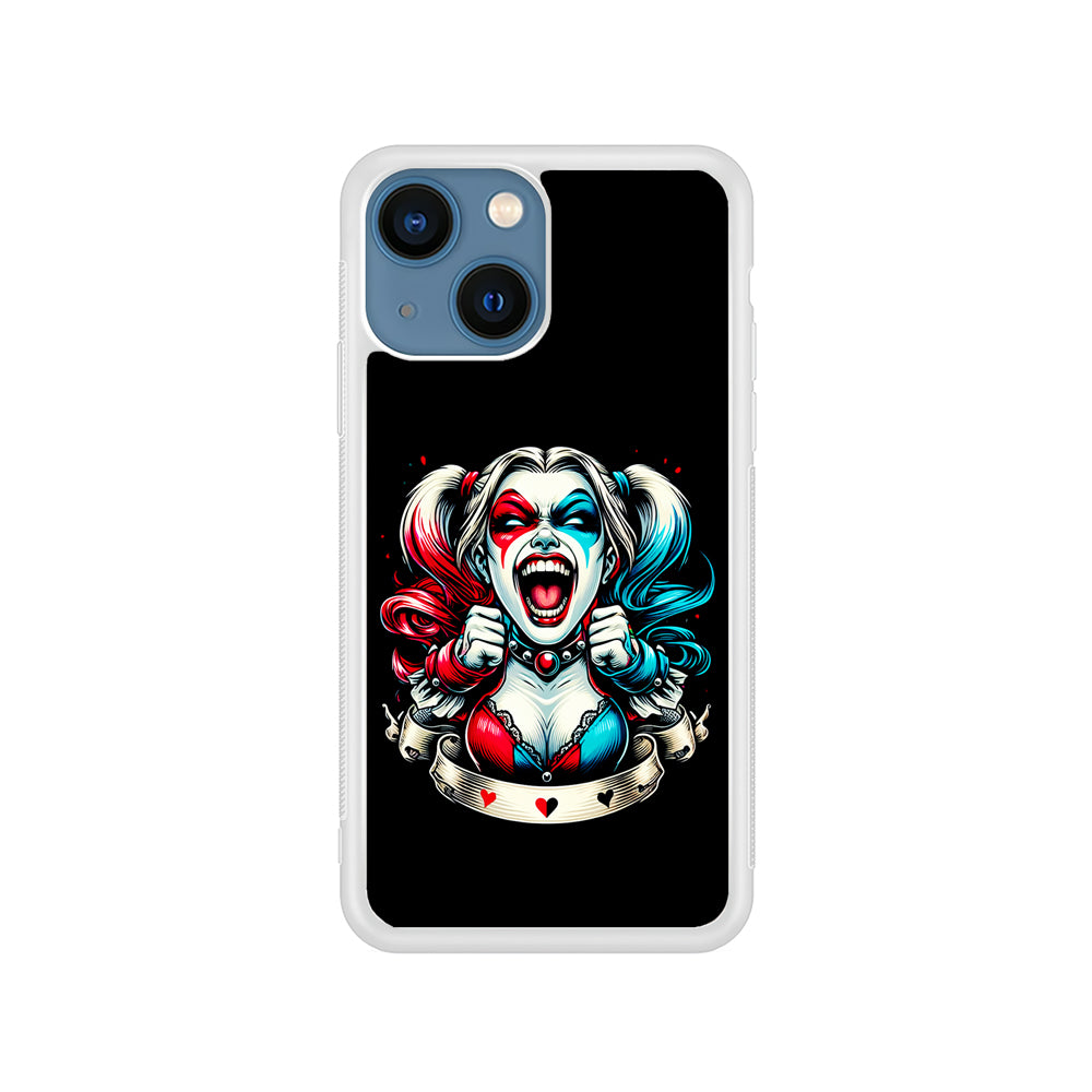 Harley Quinn Scream iPhone 15 Plus Case