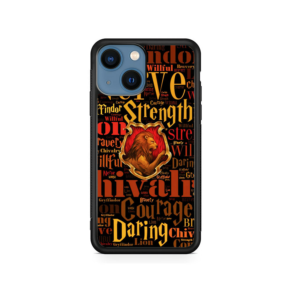 Harry Potter Grandeur of Gryffindor iPhone 14 Case