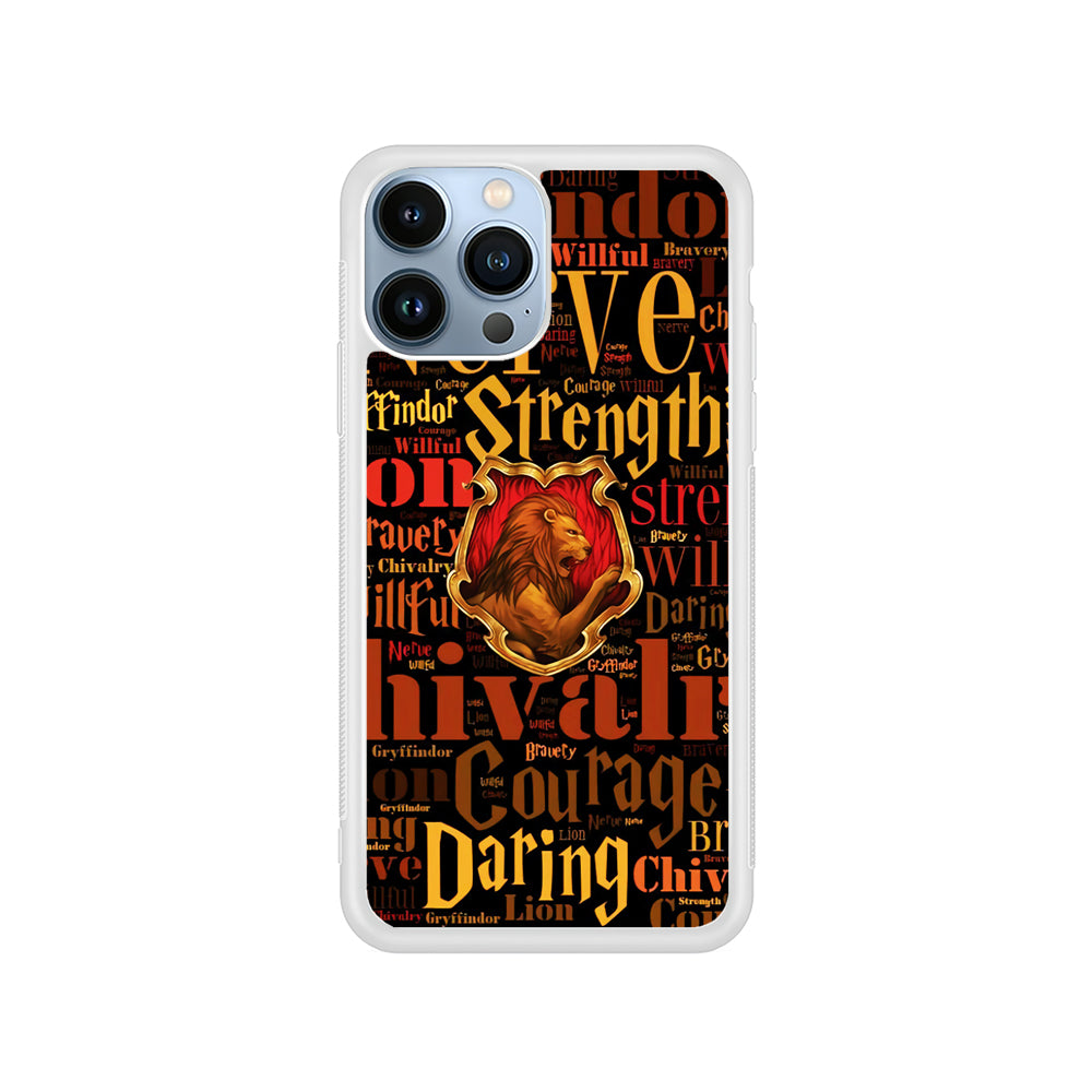 Harry Potter Grandeur of Gryffindor iPhone 15 Pro Case