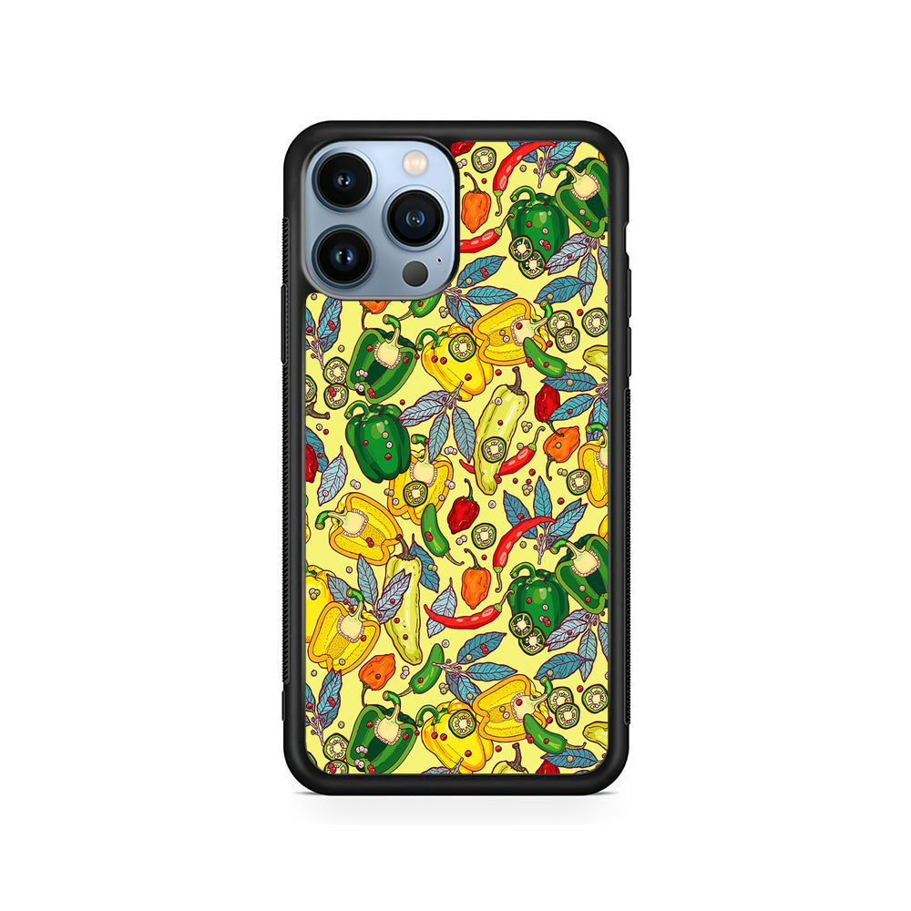 Healthy Vegetarian Food iPhone 15 Pro Case