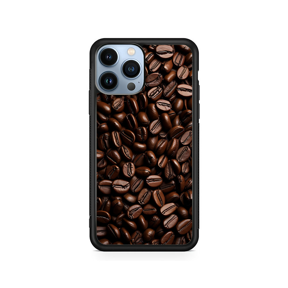 Heap of Roasted Coffee Beans iPhone 14 Pro Case