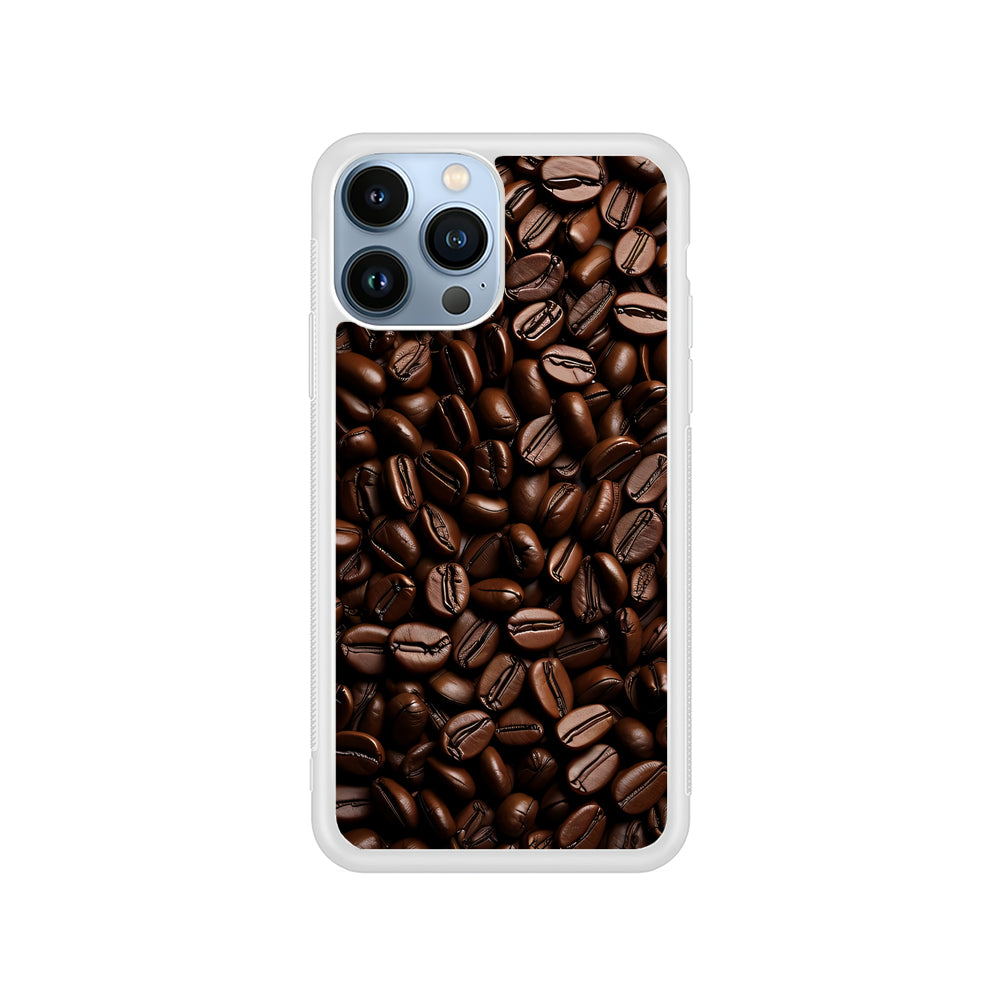 Heap of Roasted Coffee Beans iPhone 14 Pro Case