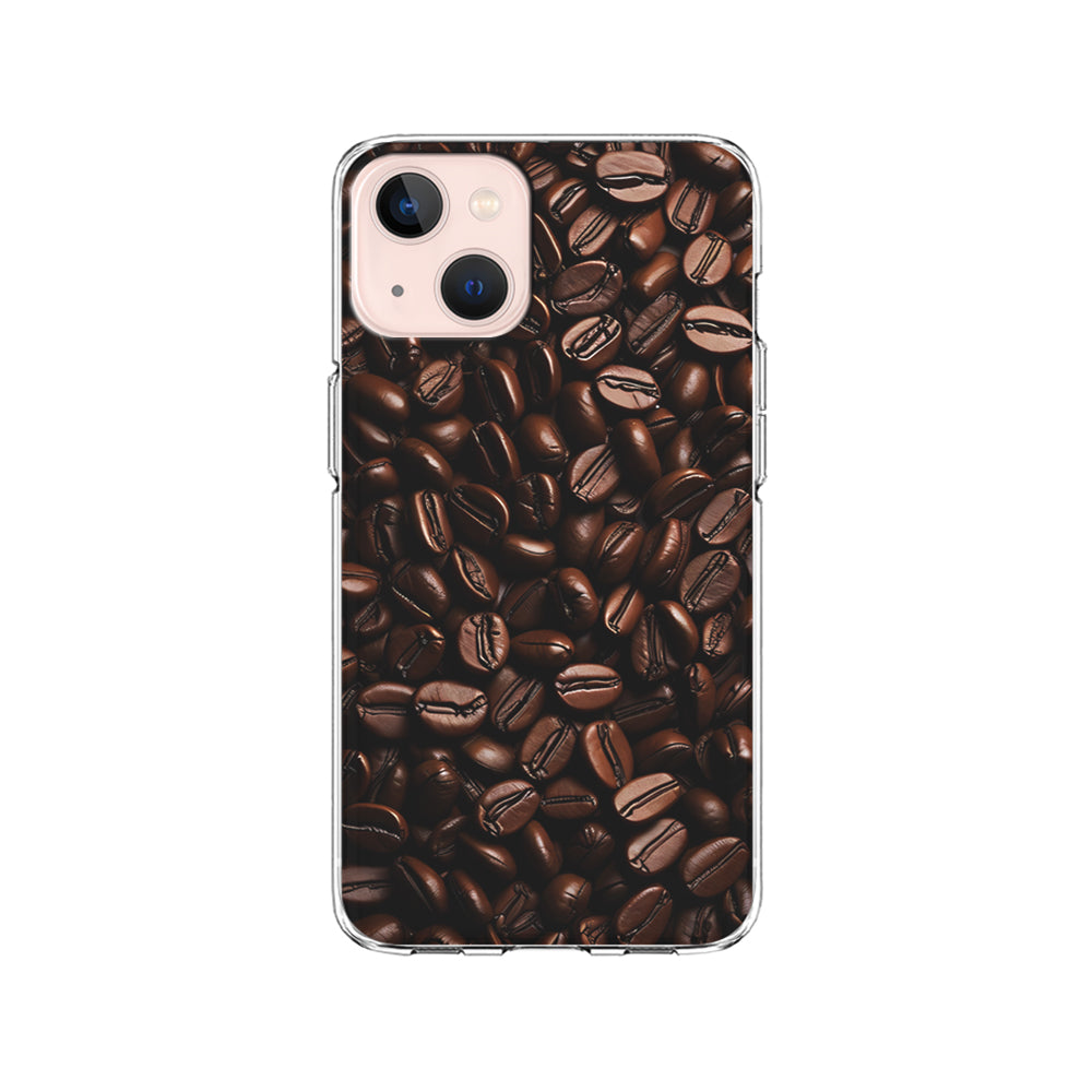 Heap of Roasted Coffee Beans iPhone 15 Plus Case