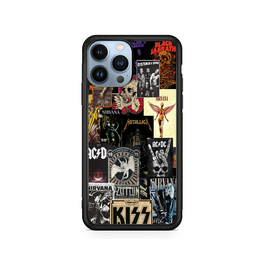 Heavy Metal Rock Music Band iPhone 15 Pro Case