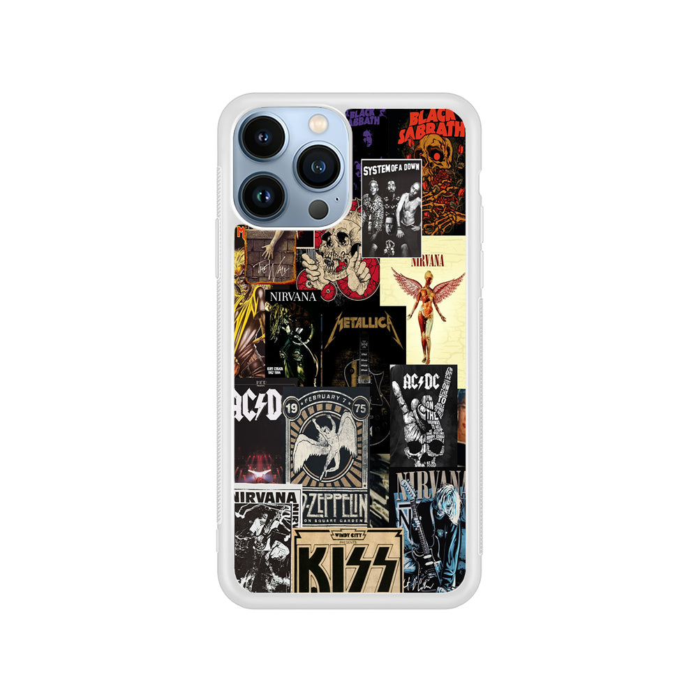 Heavy Metal Rock Music Band iPhone 15 Pro Case