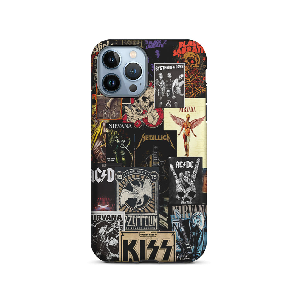 Heavy Metal Rock Music Band iPhone 15 Pro Case