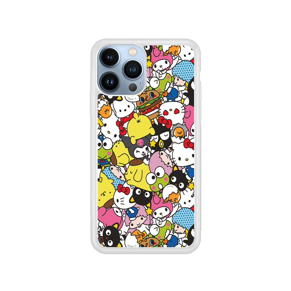 Hello Kitty and Friends Doodle iPhone 15 Pro Case