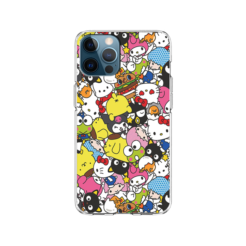 Hello Kitty and Friends Doodle iPhone 15 Pro Case