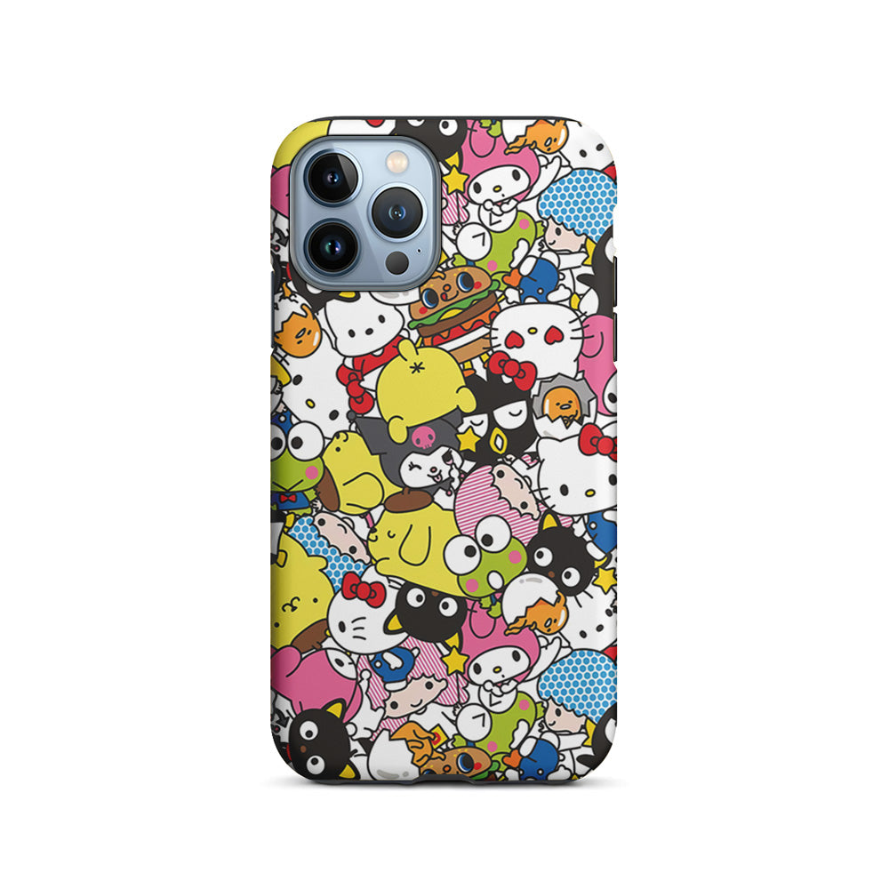 Hello Kitty and Friends Doodle iPhone 15 Pro Case