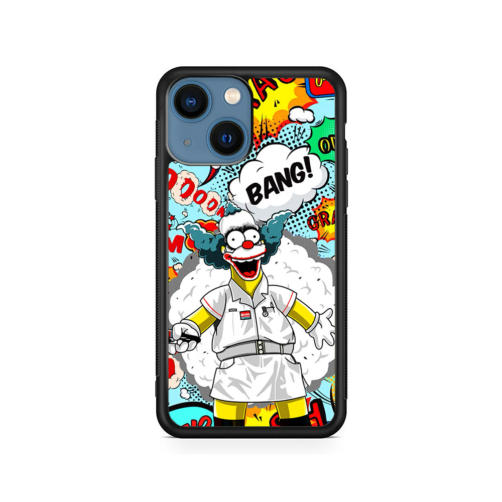 Homer Simpson Joker Bang iPhone 14 Case