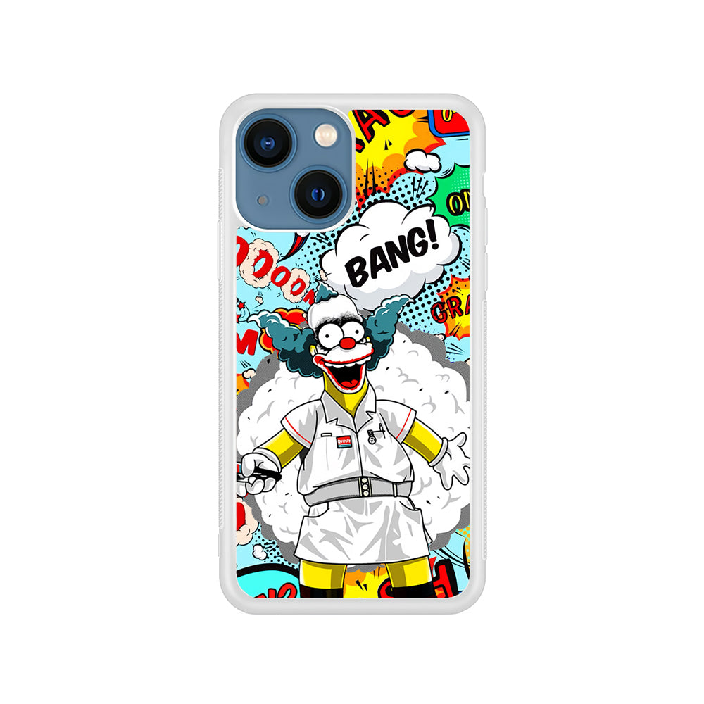 Homer Simpson Joker Bang iPhone 14 Case