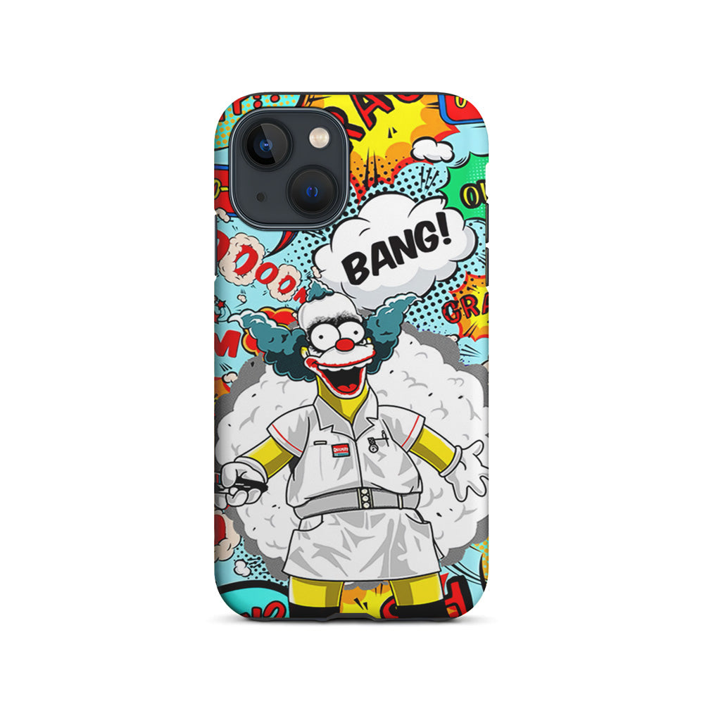 Homer Simpson Joker Bang iPhone 14 Case