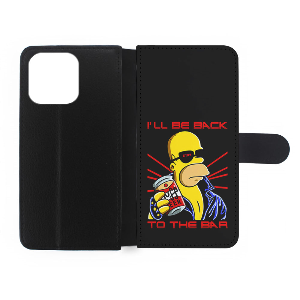 Homer Simpson with Duff Beer iPhone 15 Plus Case