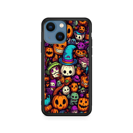 Horror Halloween Themed iPhone 15 Plus Case