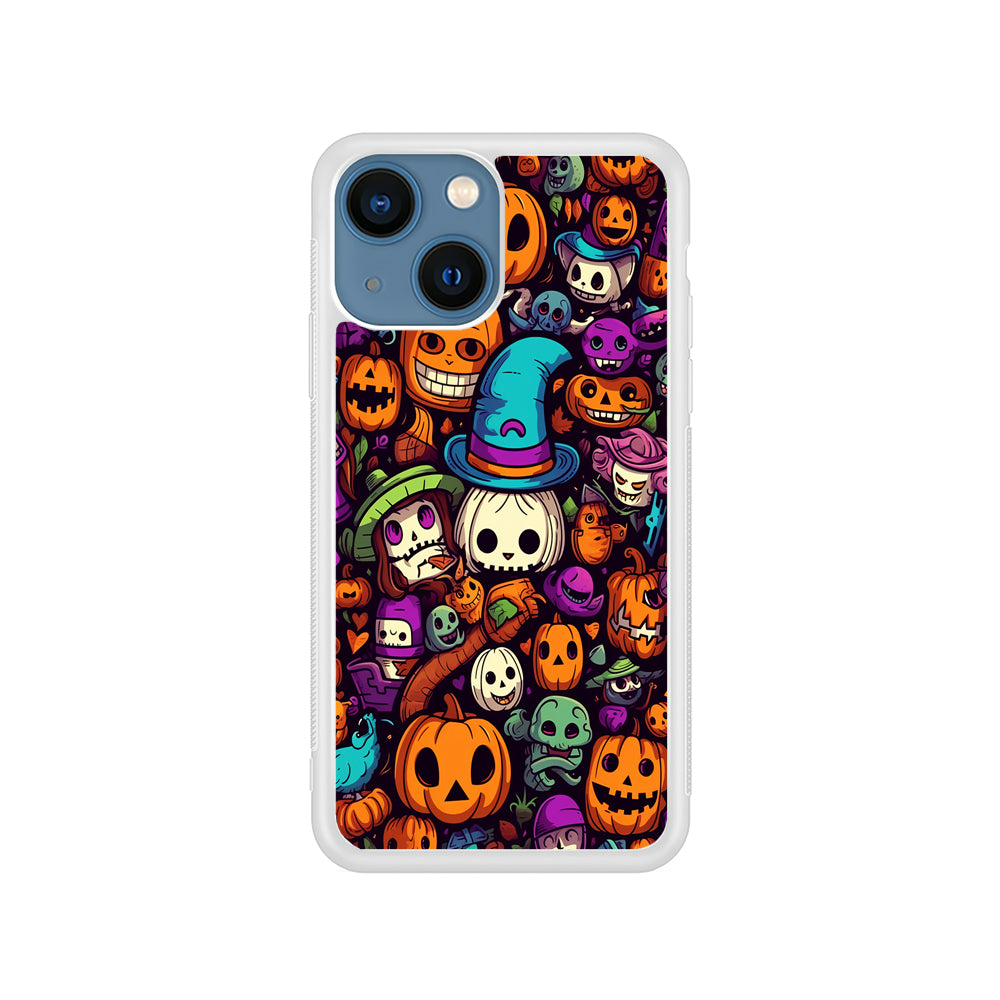 Horror Halloween Themed iPhone 15 Plus Case