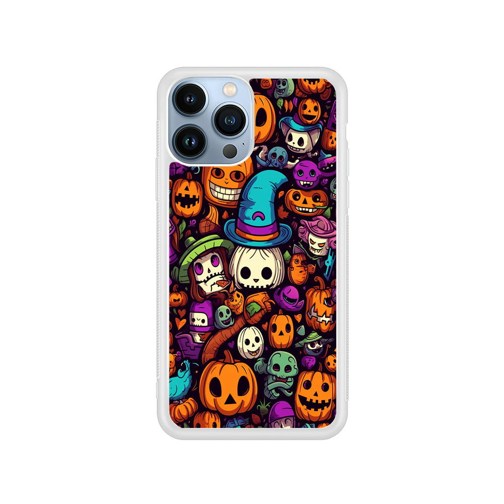 Horror Halloween Themed iPhone 15 Pro Case