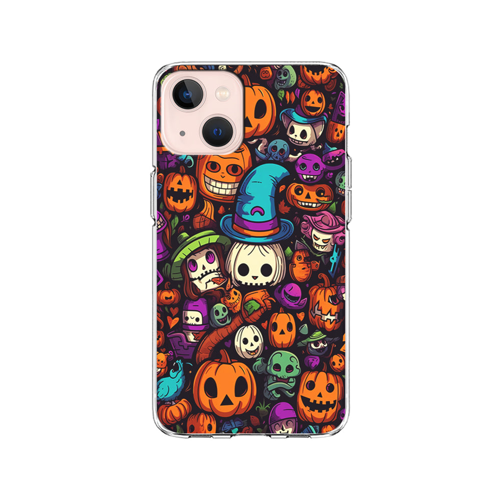 Horror Halloween Themed iPhone 15 Plus Case