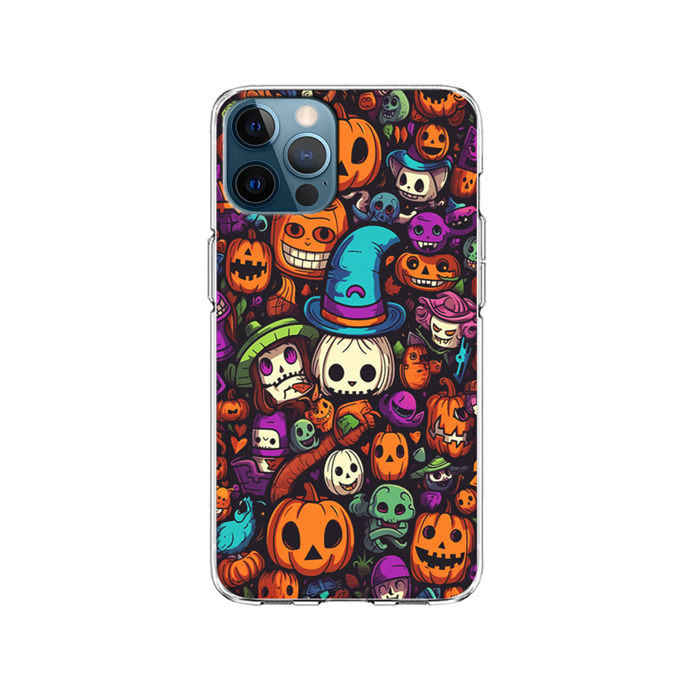 Horror Halloween Themed iPhone 15 Pro Case