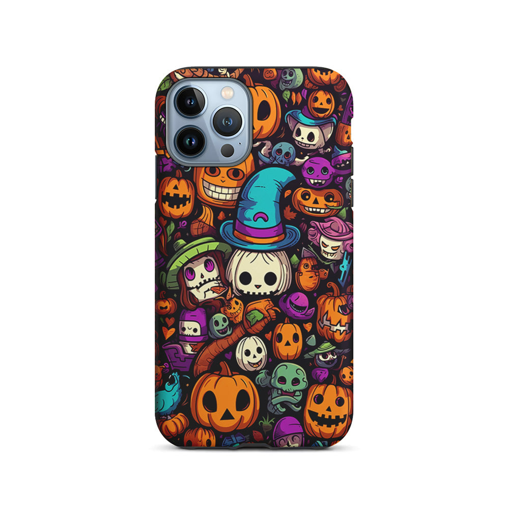 Horror Halloween Themed iPhone 15 Pro Case