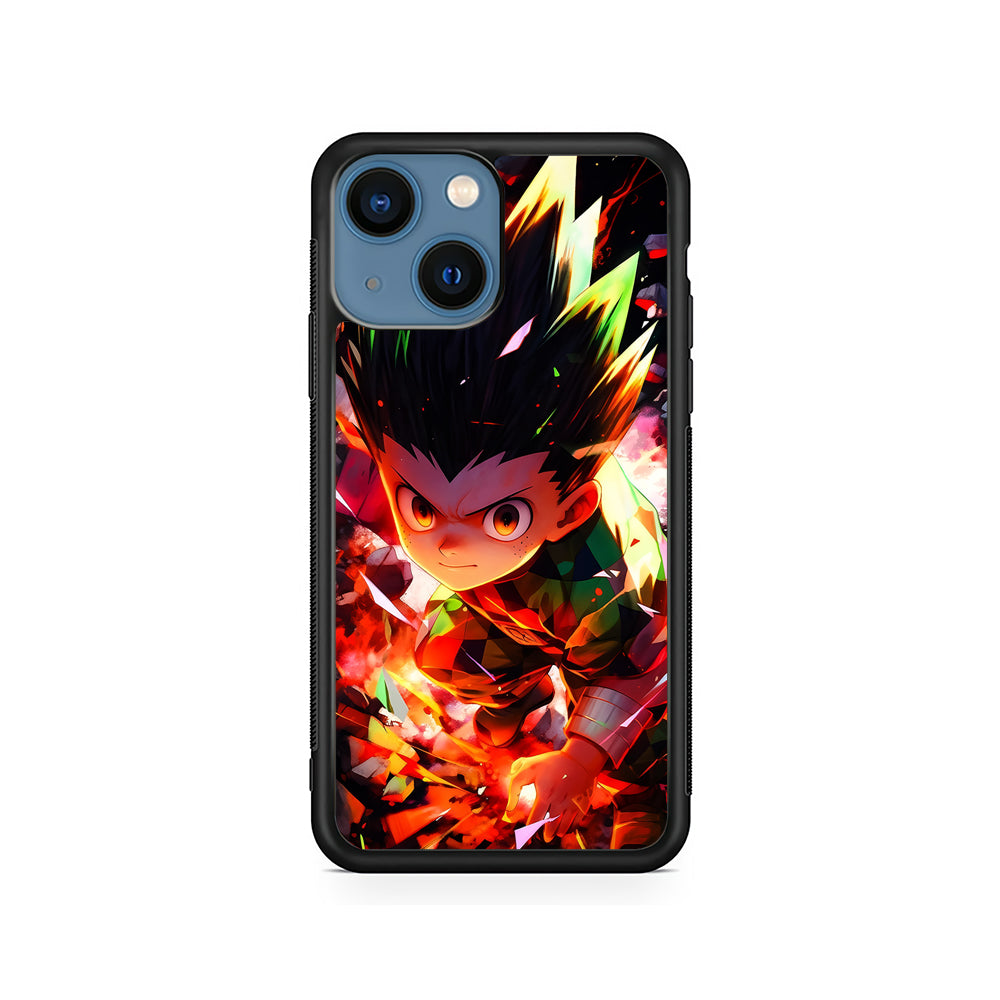 Hunter x Hunter Gon Freecss in Action iPhone 15 Plus Case