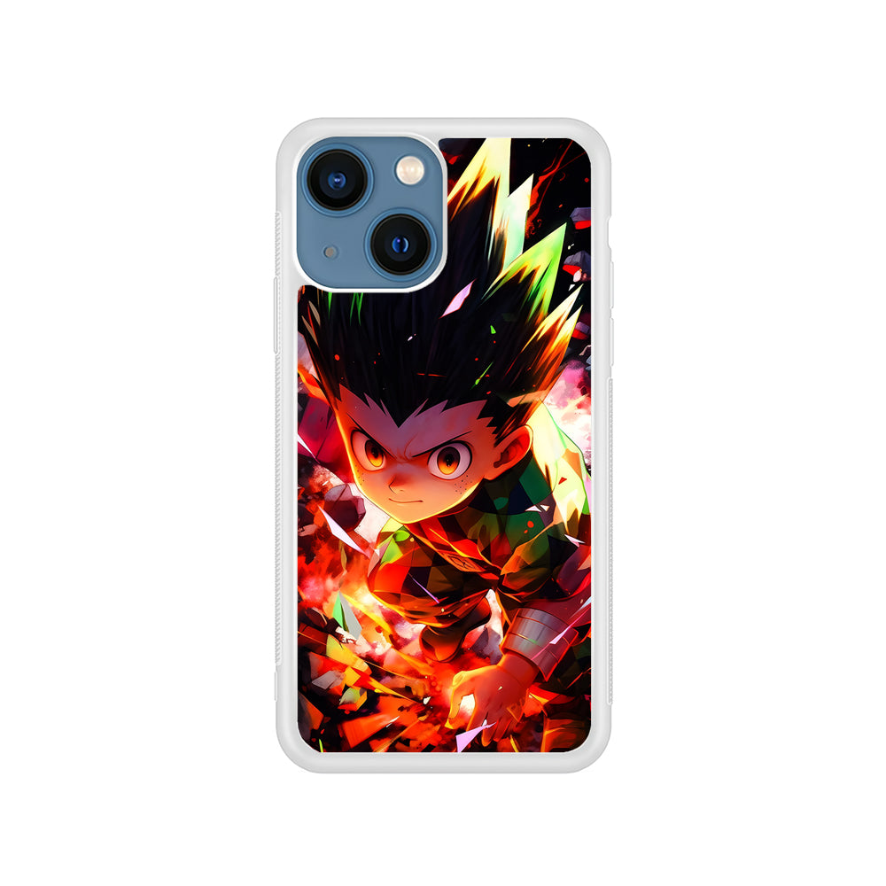 Hunter x Hunter Gon Freecss in Action iPhone 15 Plus Case