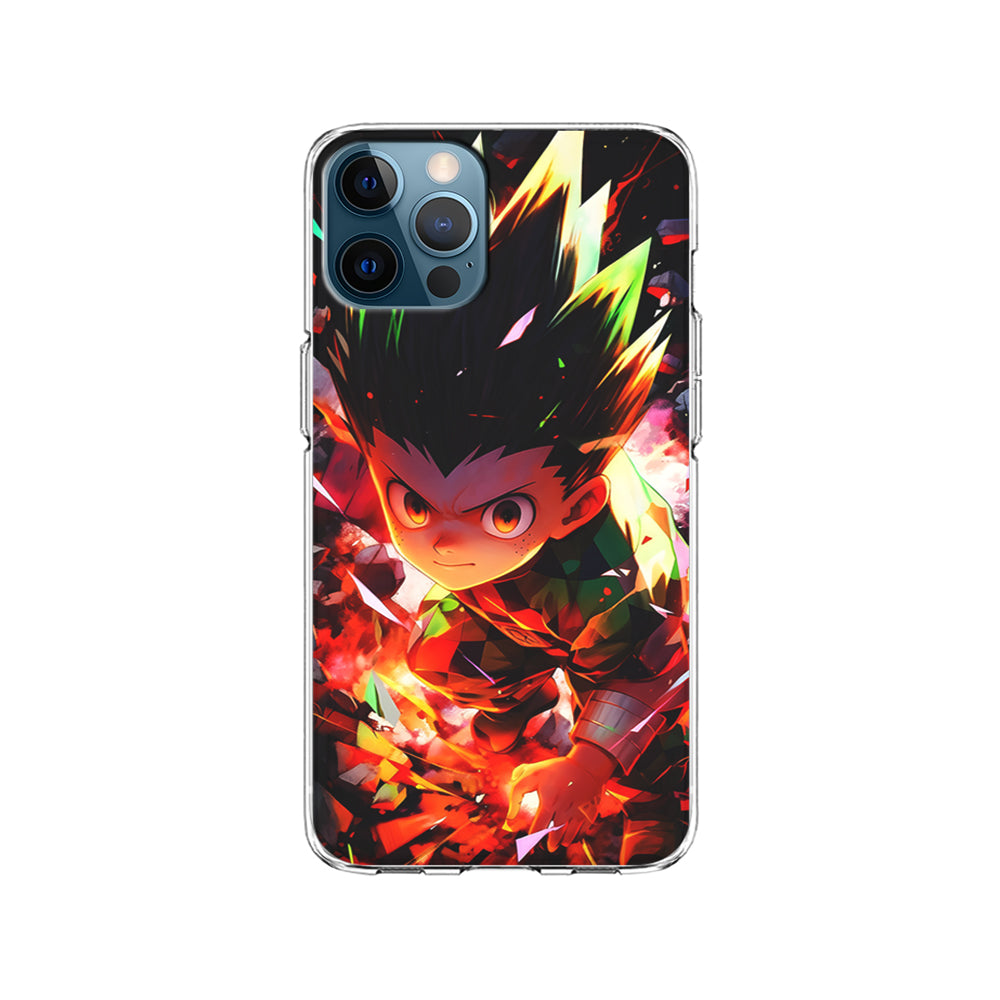 Hunter x Hunter Gon Freecss in Action iPhone 15 Pro Case