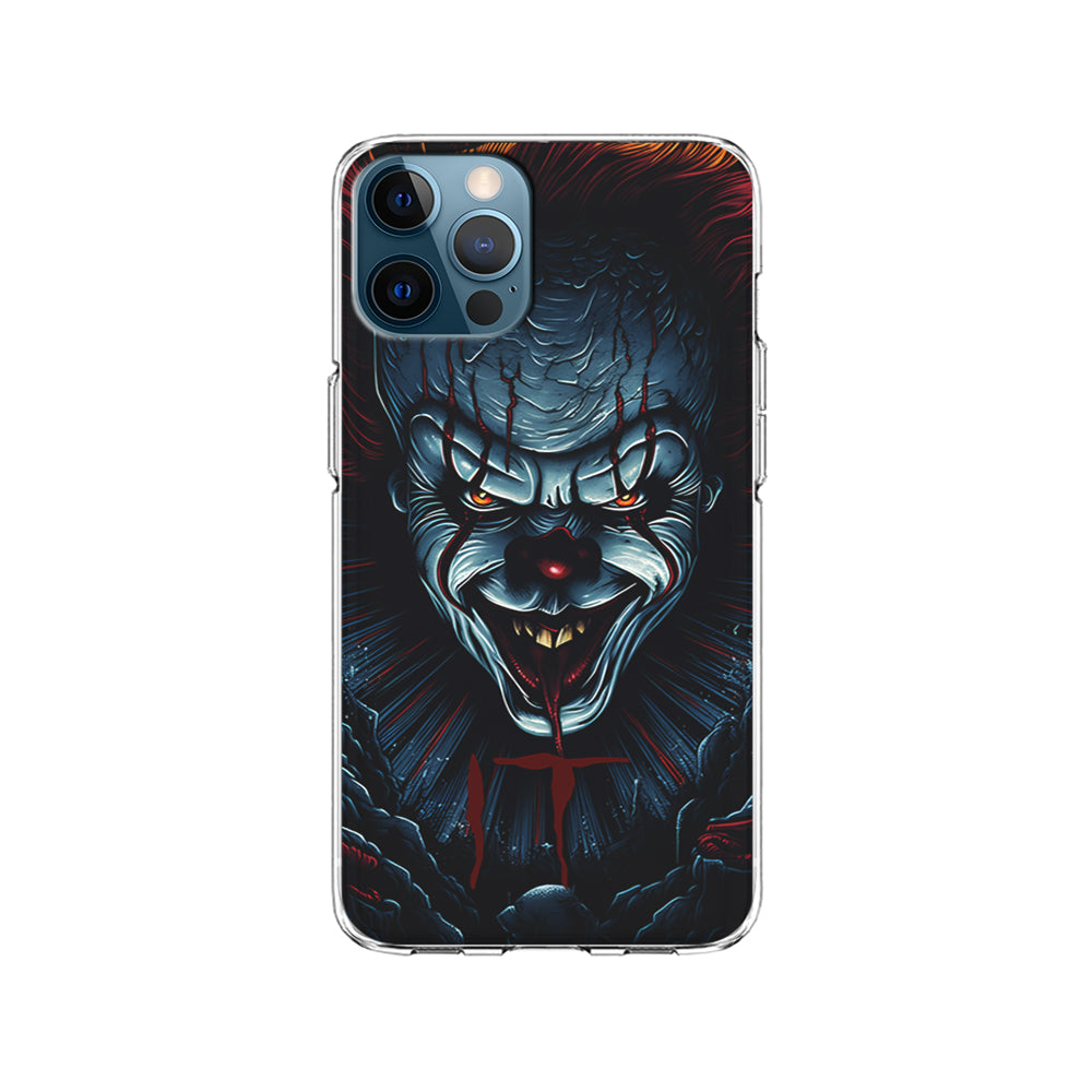 IT Clown Scary Face iPhone 15 Pro Case