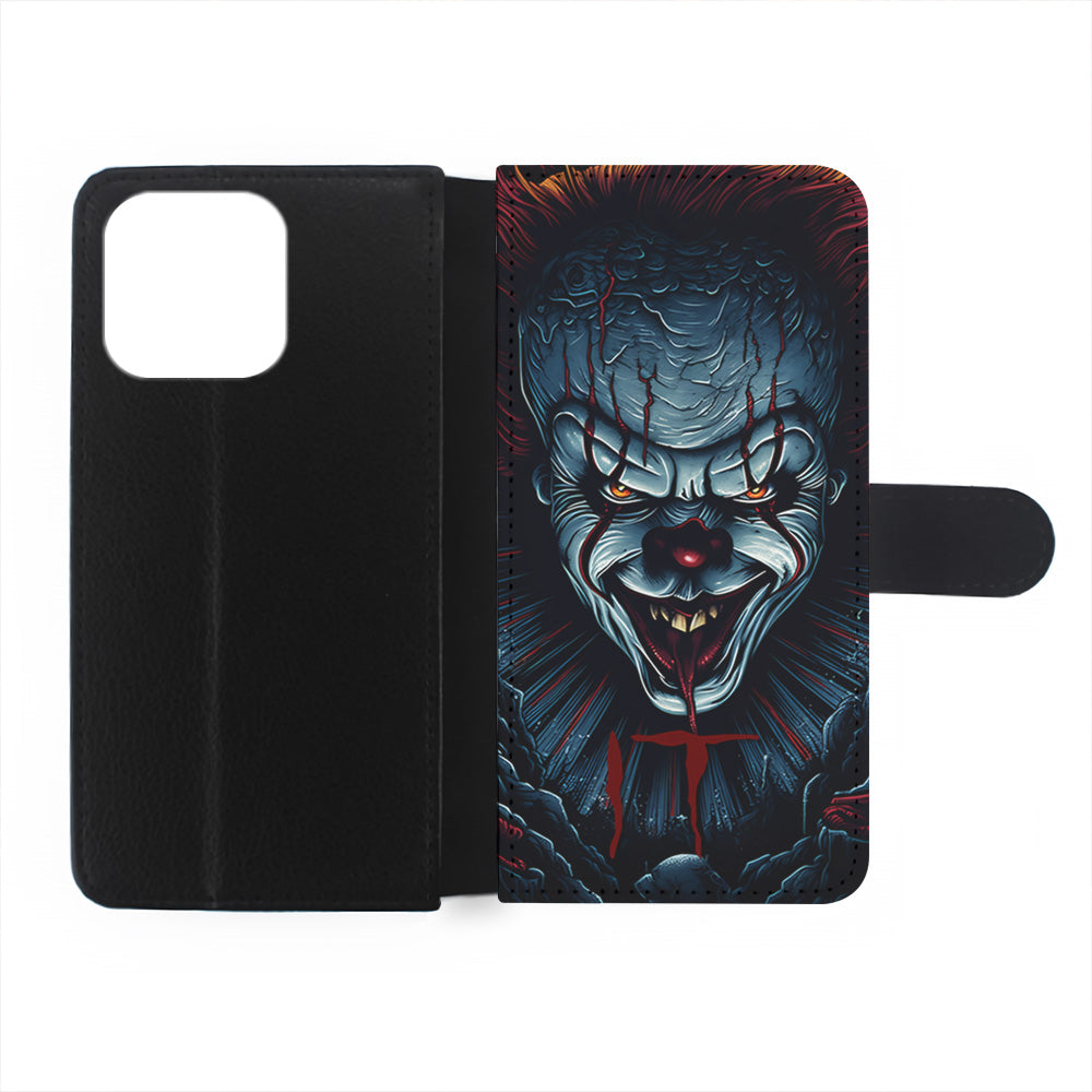 IT Clown Scary Face iPhone 15 Plus Case