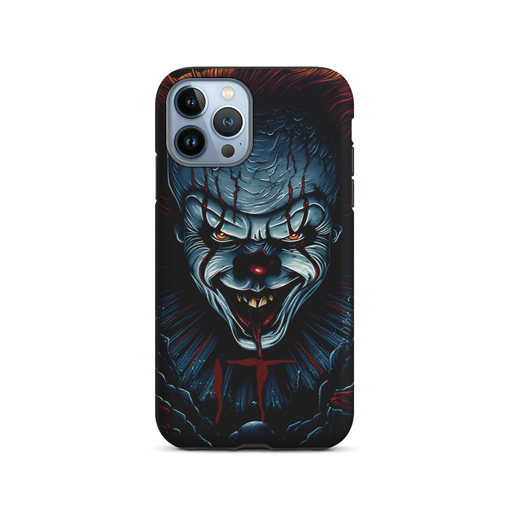 IT Clown Scary Face iPhone 15 Pro Case