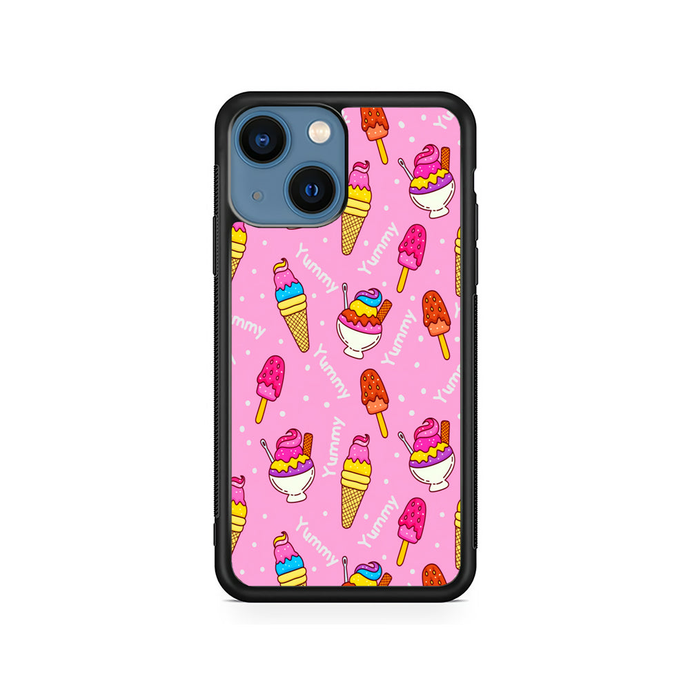 Ice Cream Doodle Yummy iPhone 15 Plus Case