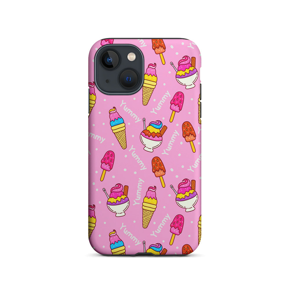 Ice Cream Doodle Yummy iPhone 15 Plus Case