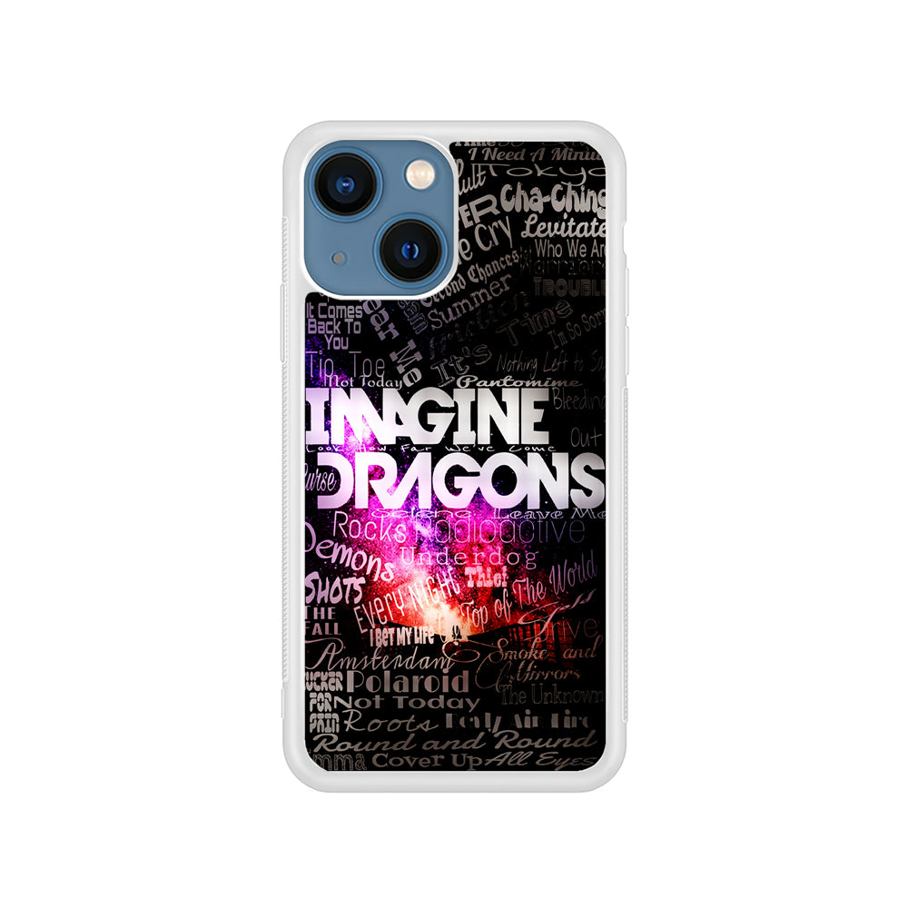 Imagine Dragons Lettering Art iPhone 14 Case