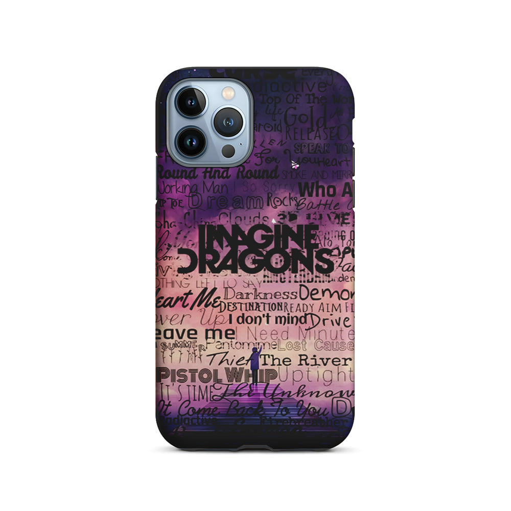 Imagine Dragons Poster Art iPhone 15 Pro Case