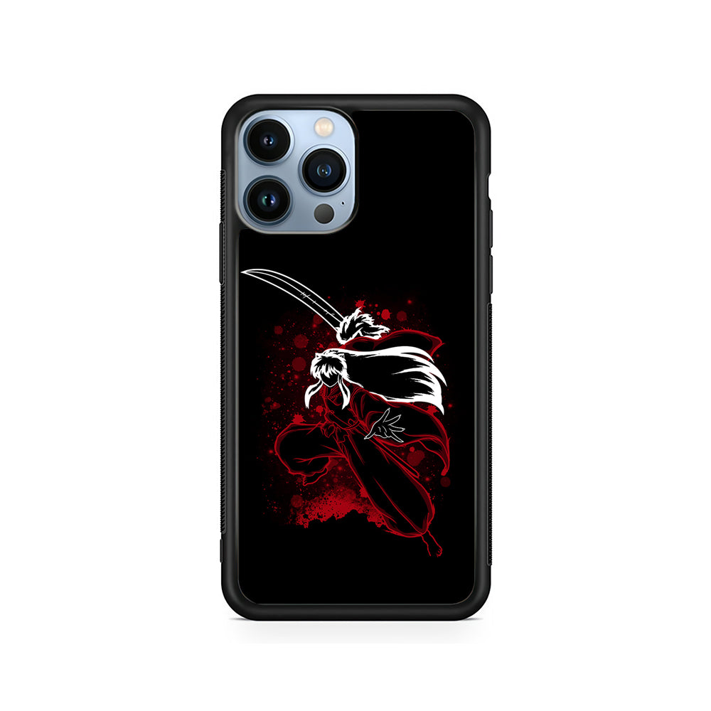 Inuyasha Silhouette iPhone 15 Pro Case