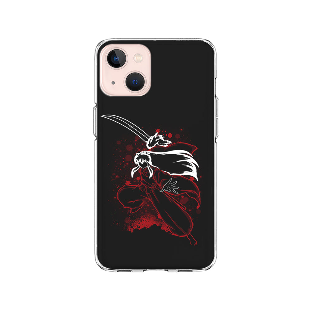 Inuyasha Silhouette iPhone 15 Plus Case