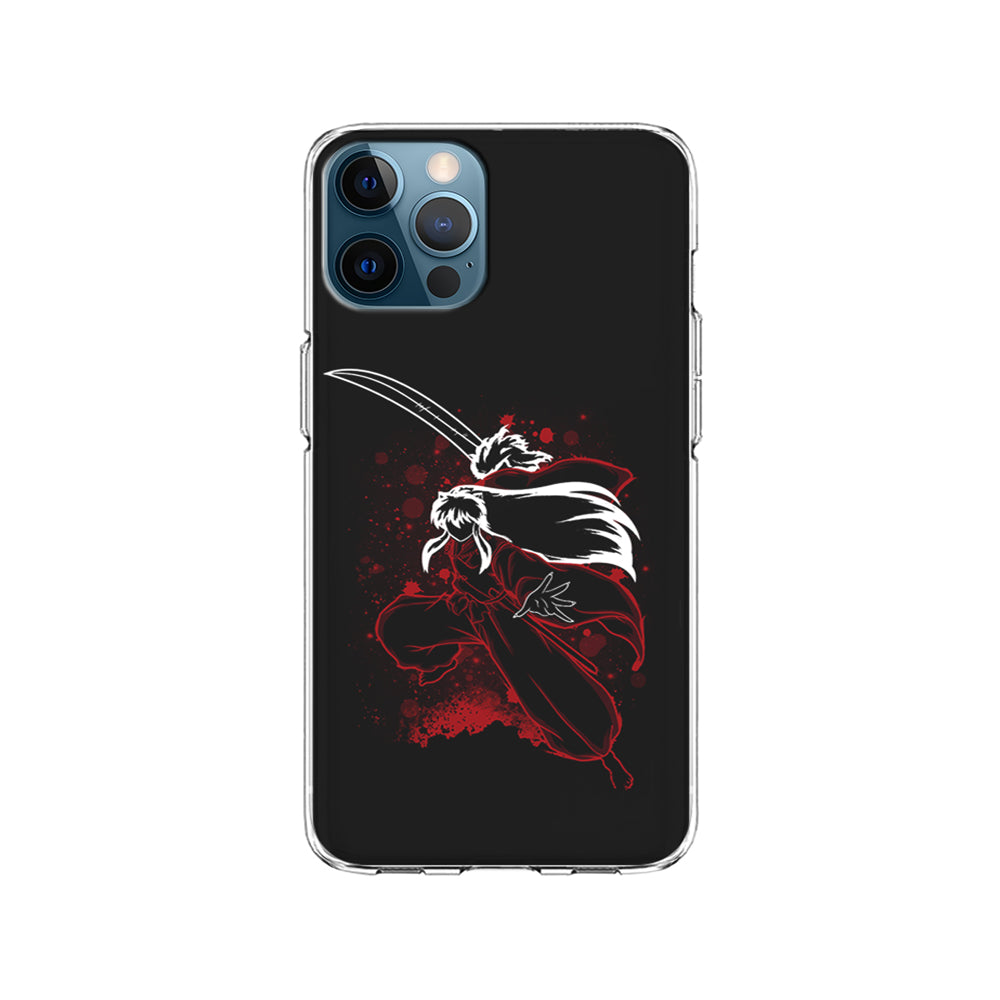 Inuyasha Silhouette iPhone 15 Pro Case