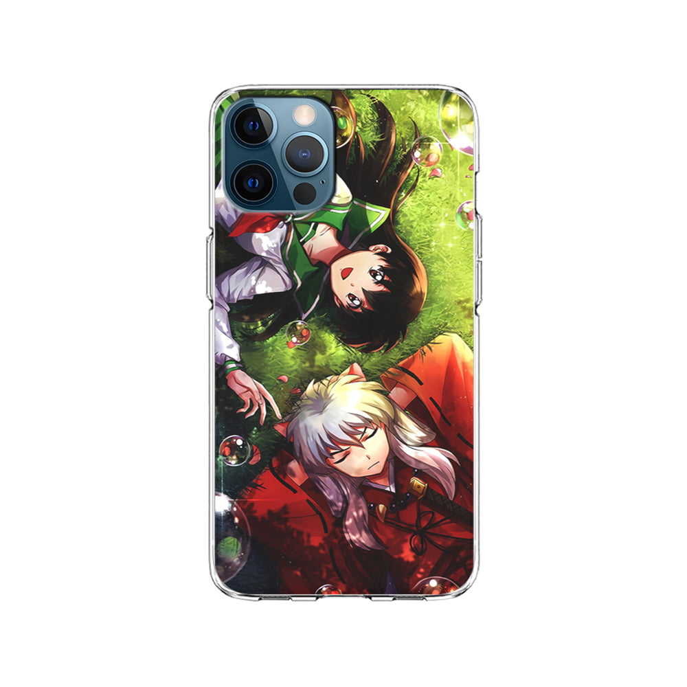 Inuyasha and Kagome Couple iPhone 15 Pro Case