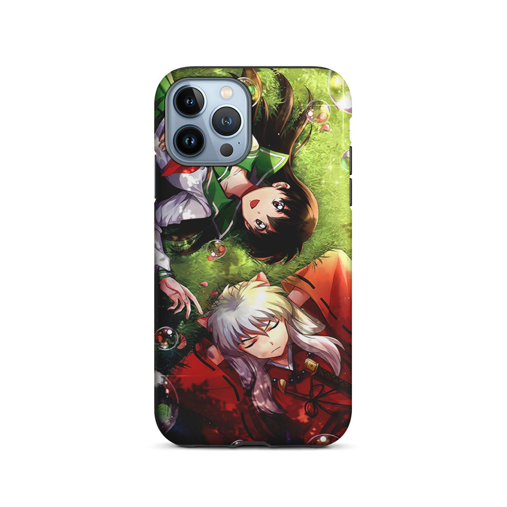 Inuyasha and Kagome Couple iPhone 15 Pro Case