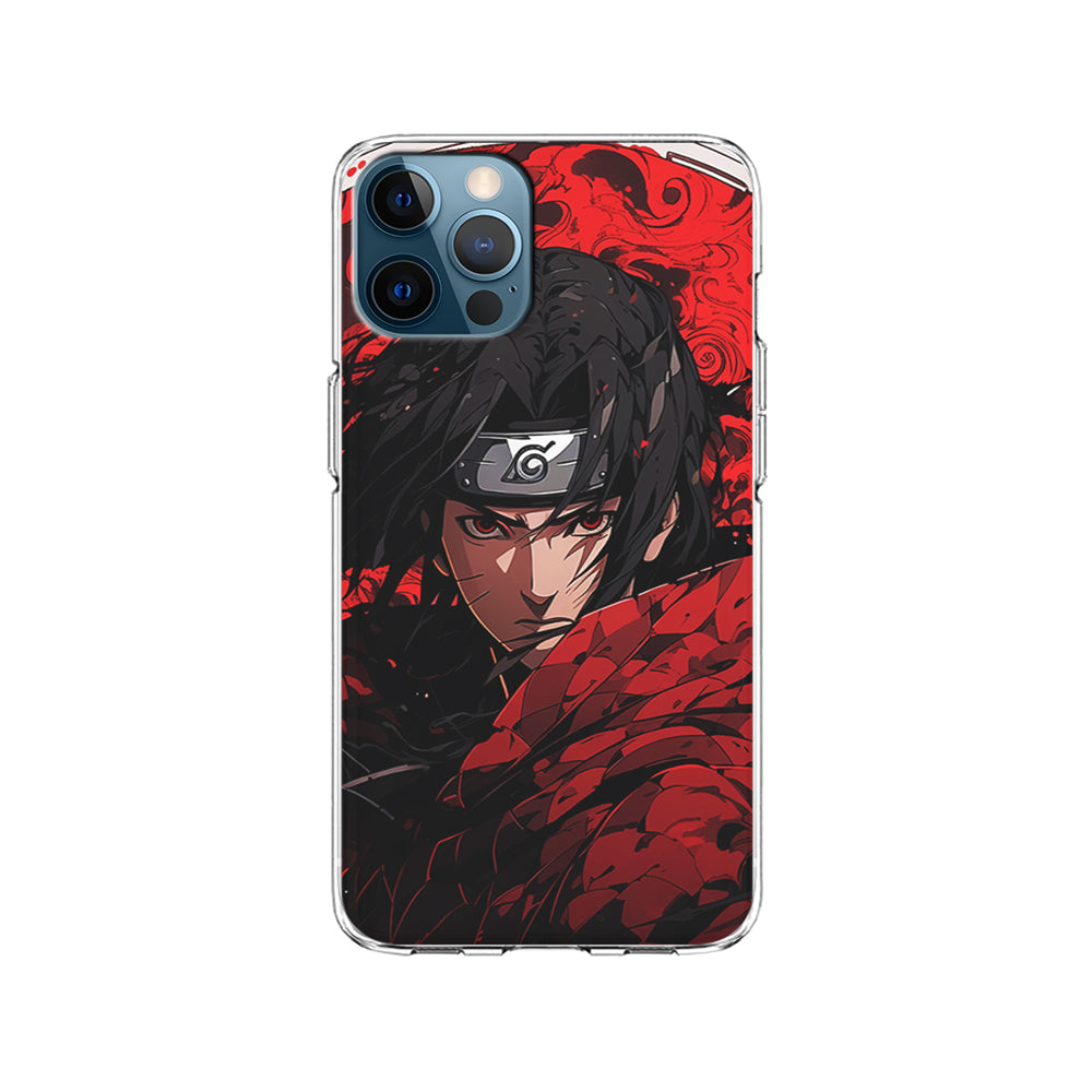 Itachi Uchiha Red Clothes iPhone 15 Pro Case