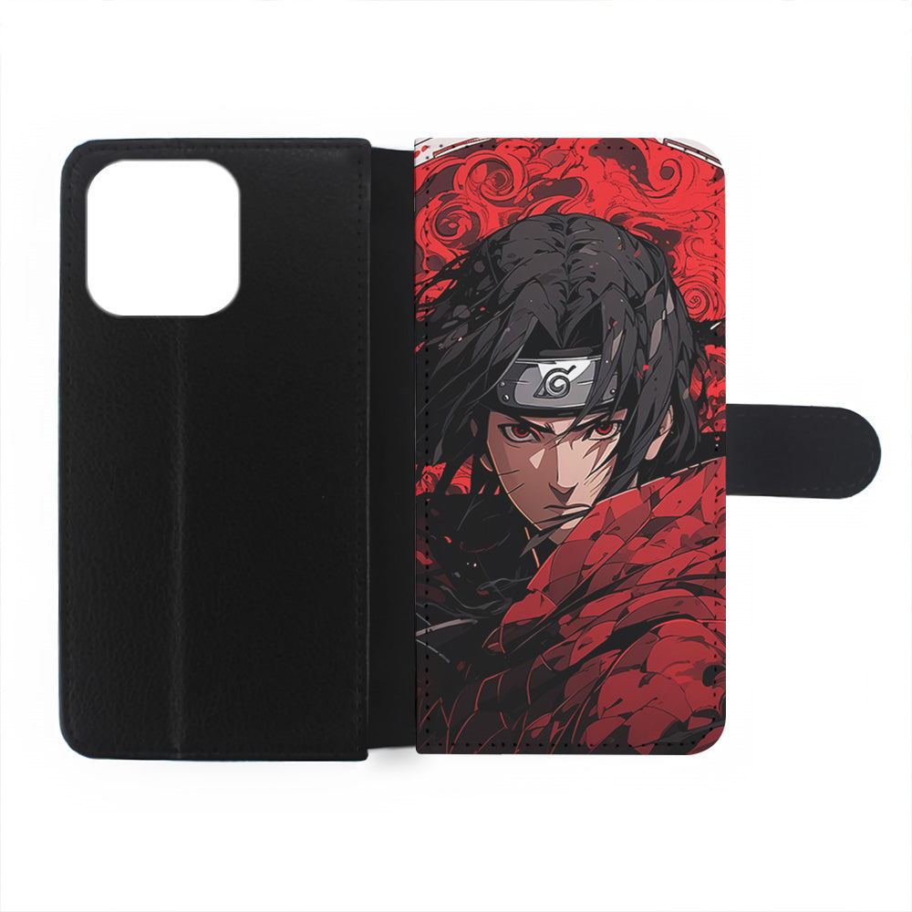 Itachi Uchiha Red Clothes iPhone 15 Plus Case