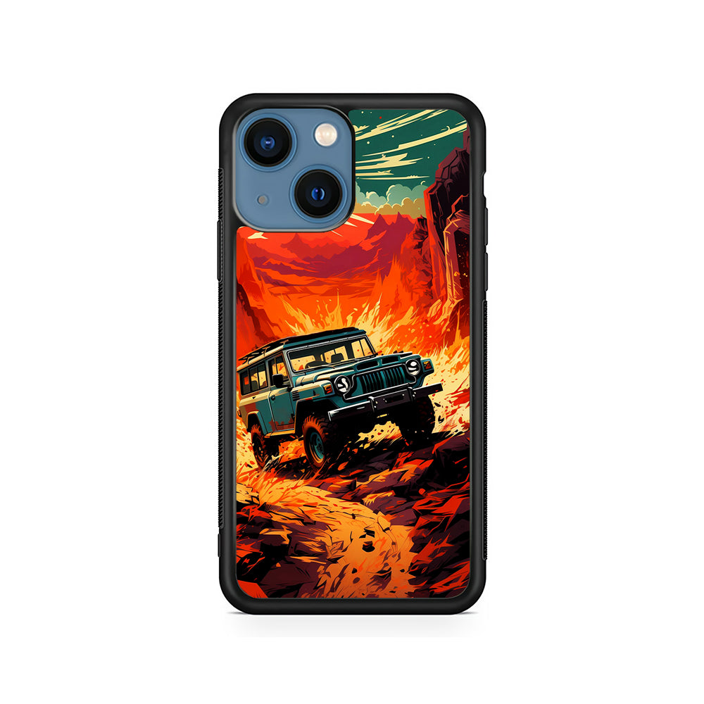 Jeep Offroad Adventure Car iPhone 15 Plus Case