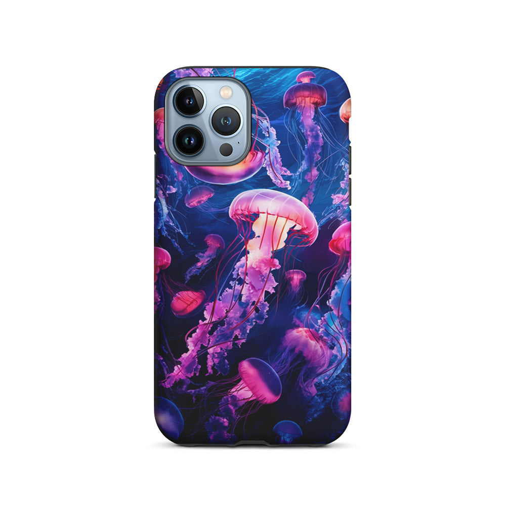 Jellyfish Drifting in The Ocean iPhone 15 Pro Case